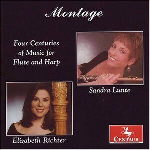 Sandra Lunte - Montage: Four Centuries of Music for Flute & Harp  CD